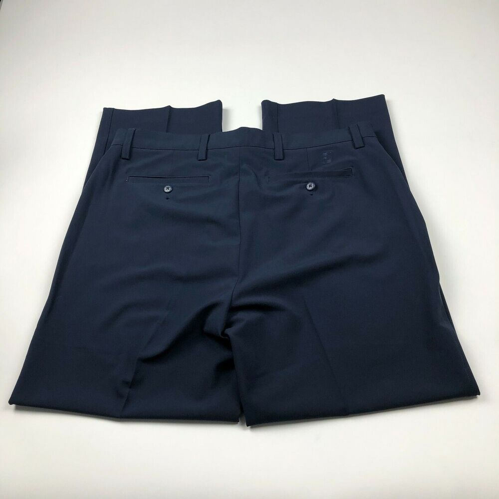 FJ Footjoy EUC 36 x 30 (Actual 37W 30L) Mens Athletic Active Golf Blue Pants